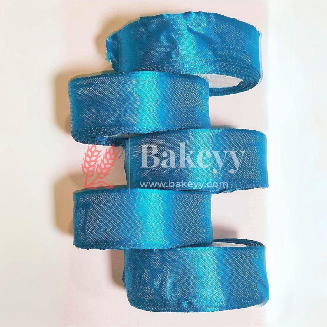 Cloth Satin ribbon for decoration | Gift wrapping | School project works | Opening ribbon | Multi-purpose use - Bakeyy.com - India - Cloth Satin ribbon for decoration | Gift wrapping | School project works | Opening ribbon | Multi-purpose use - Cream