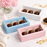 3 Cavity Chocolate Box | Multiple Colours Available | Cavity Box | Pack of 100