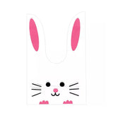 L size | Rabbit Ear Candy Gift Bags | Cute Plastic Bags | Bunny Party Favors | Pack of 50 - Bakeyy.com - India - L size | Rabbit Ear Candy Gift Bags | Cute Plastic Bags | Bunny Party Favors | Pack of 50 - Design 2