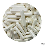 White Edible Rod Sprinkles