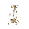 Decorative Candles Stand Perfect for Gift, Diwali, Navratri Decoration - Bakeyy.com - India - Decorative Candles Stand Perfect for Gift, Diwali, Navratri Decoration - Gold