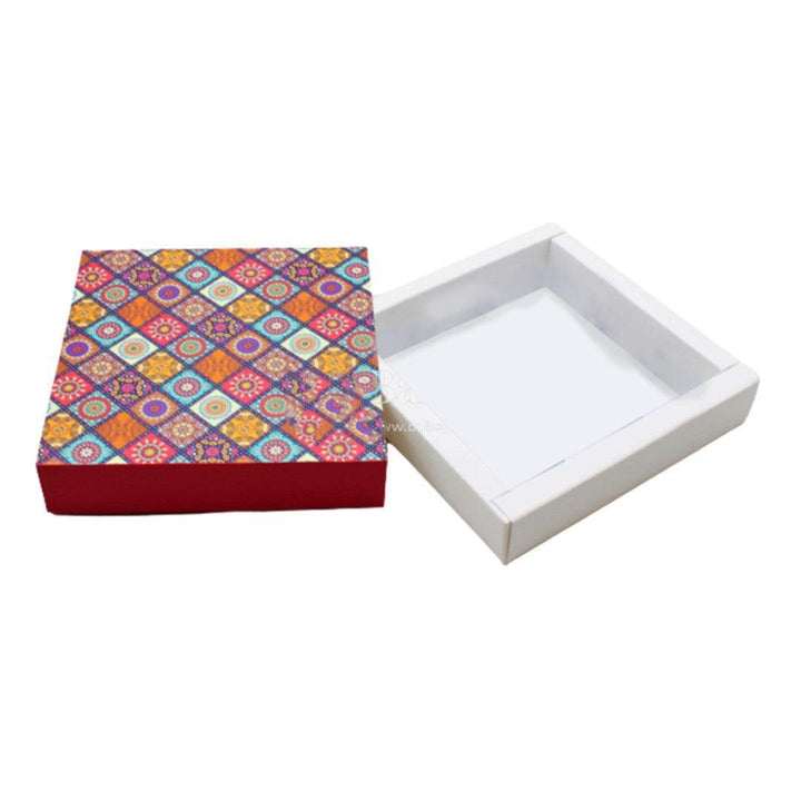 4 Brownie Box | Gift Box | Multipurpose Box | pack Of 10 - Bakeyy.com - India - 4 Brownie Box | Gift Box | Multipurpose Box | pack Of 10 - Default Title