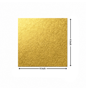 Square Gold Cake Base | Cake Board | Display Board for Cakes