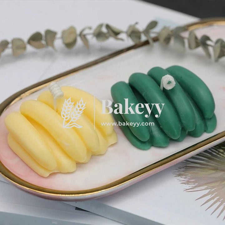 3D Banana Silicone Candle Mould | Cake Mould Fondant Decorating Cake - Bakeyy.com