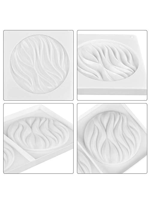 3DWave Silicone Mold | Pastry &amp; Dessert Cake Moulds Entremet Cake Mould Mousse Mould - Bakeyy.com - India - 3DWave Silicone Mold | Pastry &amp; Dessert Cake Moulds Entremet Cake Mould Mousse Mould - Default Title