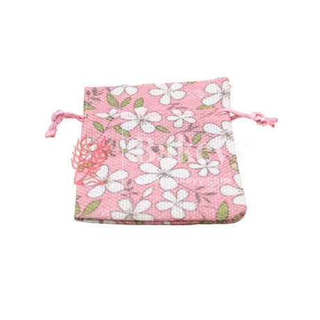 8x10 CM Pink Printed | Printed Potli Jute Bag | Gift Return Gifts Bags | Drawstring Bags | Pack Of 10 - Bakeyy.com - India - 8x10 CM Pink Printed | Printed Potli Jute Bag | Gift Return Gifts Bags | Drawstring Bags | Pack Of 10 - Default Title