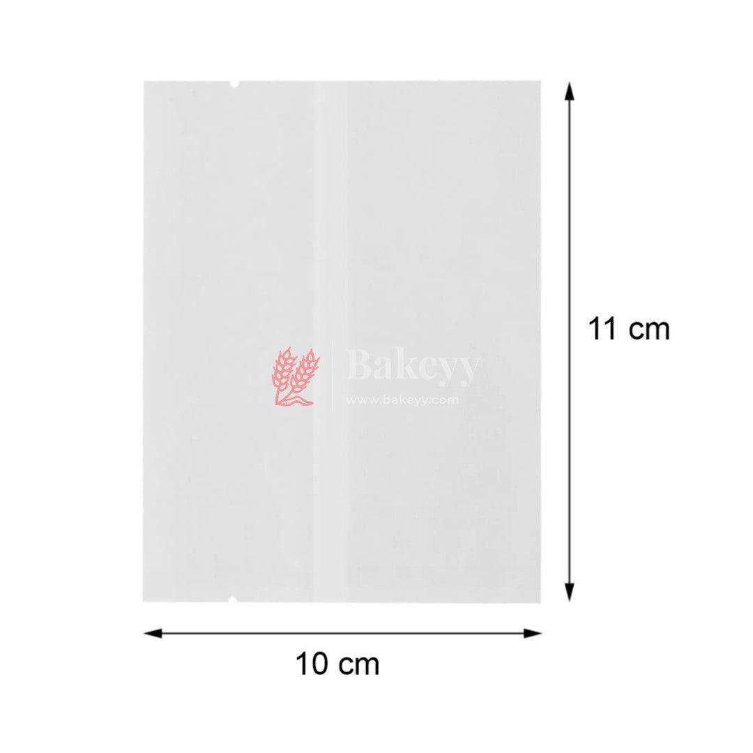 4.5x4 inch | Transparent Glassine Bags | Flat Bakery Sleeves | Cookie Paper Bags (White) | Pack of 100 - Bakeyy.com - India - 4.5x4 inch | Transparent Glassine Bags | Flat Bakery Sleeves | Cookie Paper Bags (White) | Pack of 100 - Default Title