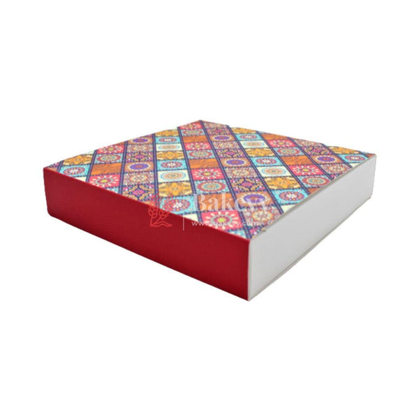 4 Brownie Box | Gift Box | Multipurpose Box | pack Of 10 - Bakeyy.com