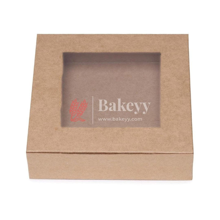 4 Brownie Box | Pack Of 10 - Bakeyy.com