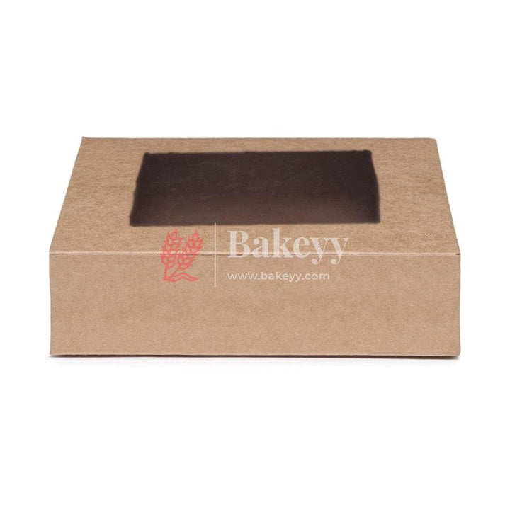 4 Brownie Box | Pack Of 10 - Bakeyy.com