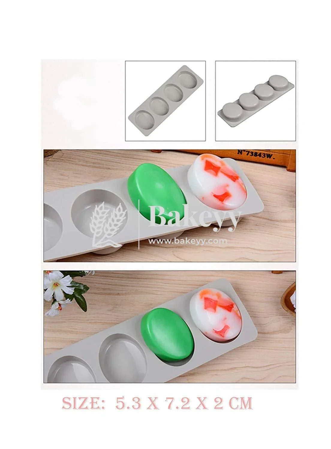 4-cavity-oval-silicone-moulds-for-soaps-and-chocolate-jelly-desserts-mould-bakeyy-com-2 - Bakeyy.com