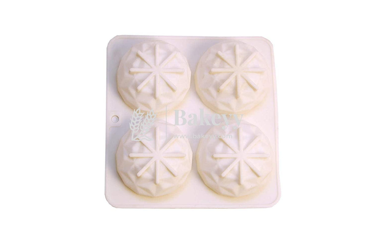 4 Cavity Pinata 3D Diamond Crystal Shape Chocolate Mould - Bakeyy.com - India - 4 Cavity Pinata 3D Diamond Crystal Shape Chocolate Mould - Default Title