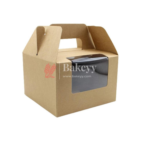 4 Cupcake Box, DIY Gift Box, Cookie Boxes, Biscuit Boxes | Pack of 10 - Bakeyy.com