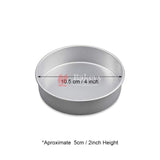 4 inch Aluminum Baking Round Cake Pan - Bakeyy.com - India - 4 inch Aluminum Baking Round Cake Pan - Default Title