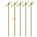 4 Inch Bamboo Knot Picks | Cocktail Skewers Eco Friendly Completely Biodegradable | Adding Cocktail | Pack Of 100 - Bakeyy.com - India - 4 Inch Bamboo Knot Picks | Cocktail Skewers Eco Friendly Completely Biodegradable | Adding Cocktail | Pack Of 100 - 4 Inch