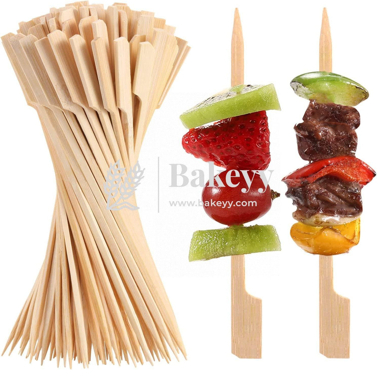 4 Inch Gun Stick | Fancy Toothpicks | Chocolate Toothpicks | Cocktail Toothpick | Pack Of 100 - Bakeyy.com - India - 4 Inch Gun Stick | Fancy Toothpicks | Chocolate Toothpicks | Cocktail Toothpick | Pack Of 100 - Default Title