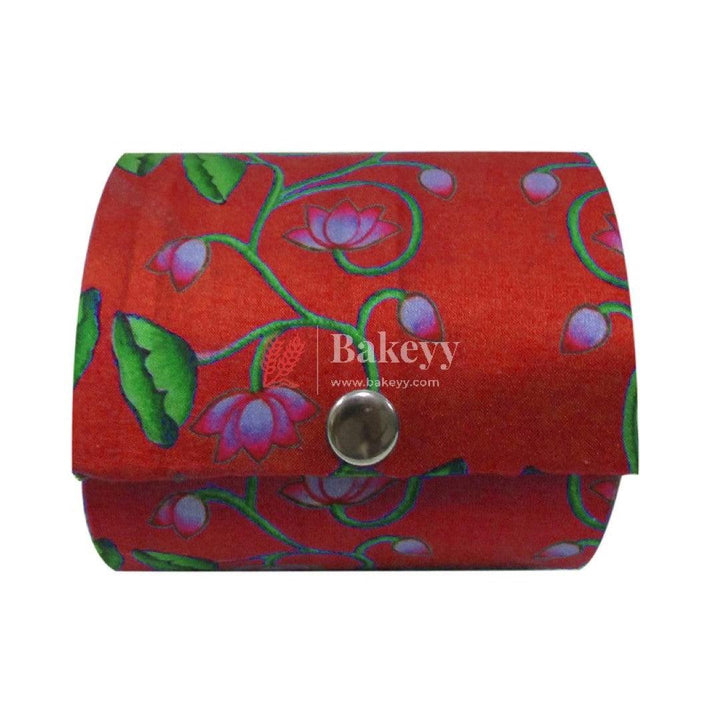 4 Inch Wooden Embroidery Bangle Box For Women, Jewellery Organiser Box, Bangle Organiser Box - Bakeyy.com