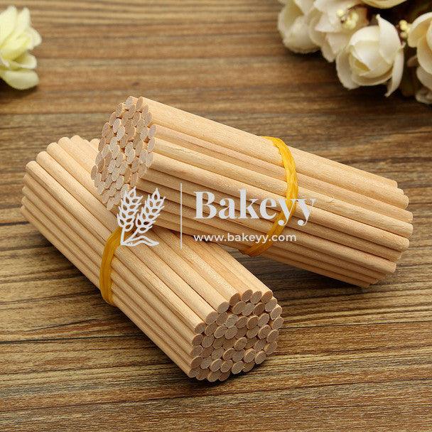 4 Inch Wooden Lollipop Stick | Candy Stick | 105 pcs - Bakeyy.com