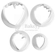 4 Piece Mini Peony Cookie Cutter Paste Plunger - Bakeyy.com - India - 4 Piece Mini Peony Cookie Cutter Paste Plunger - Default Title