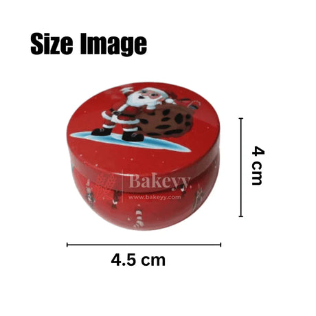Christmas Decorative Tin Candle Set | Pack of 12 | Festive Scented Candles for a Cozy Christmas Ambiance - Bakeyy.com - India - Christmas Decorative Tin Candle Set | Pack of 12 | Festive Scented Candles for a Cozy Christmas Ambiance - Default Title
