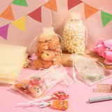 13x18 CM | Organza Potli Bags | Cream Colour | Candy Bag| Pack of 99