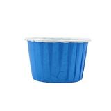 4435 Plain Blue Muffin Cup | Curl Edge | Cupcake Liner | Medium | Pack Of 100 - Bakeyy.com - India - 4435 Plain Blue Muffin Cup | Curl Edge | Cupcake Liner | Medium | Pack Of 100 - Default Title