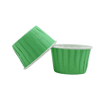 4435 Plain Green Muffin Cup | Curl Edge | Cupcake Liner | Medium | Pack Of 100 - Bakeyy.com - India - 4435 Plain Green Muffin Cup | Curl Edge | Cupcake Liner | Medium | Pack Of 100 - Default Title