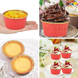 Round Bake n Serve with Gold Lining | Pack of 50