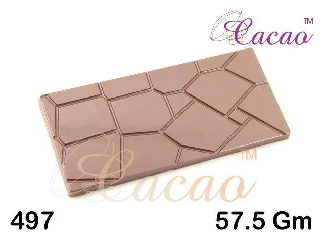 Chocolate Bar Mould | Mould No 497 - Bakeyy.com - India - Chocolate Bar Mould | Mould No 497 - Default Title