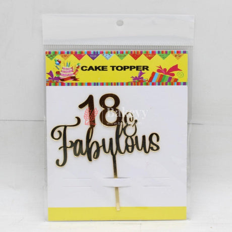 4" inch Happy Anniversary Cake Topper - Bakeyy.com - India - 4" inch Happy Anniversary Cake Topper - Default Title