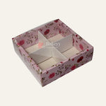 4CavityKraftCupcakeBoxPackOf10_24 - Bakeyy.com