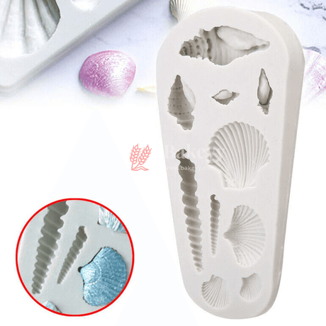 Sea Shore Fondant Mould - Bakeyy.com - India - Sea Shore Fondant Mould - Default Title