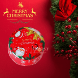 Christmas Decorative Tin Candle Set | Pack of 12 | Mixed Designs | Festive Scented Candles for a Joyful Ambiance - Bakeyy.com - India - Christmas Decorative Tin Candle Set | Pack of 12 | Mixed Designs | Festive Scented Candles for a Joyful Ambiance - Default Title