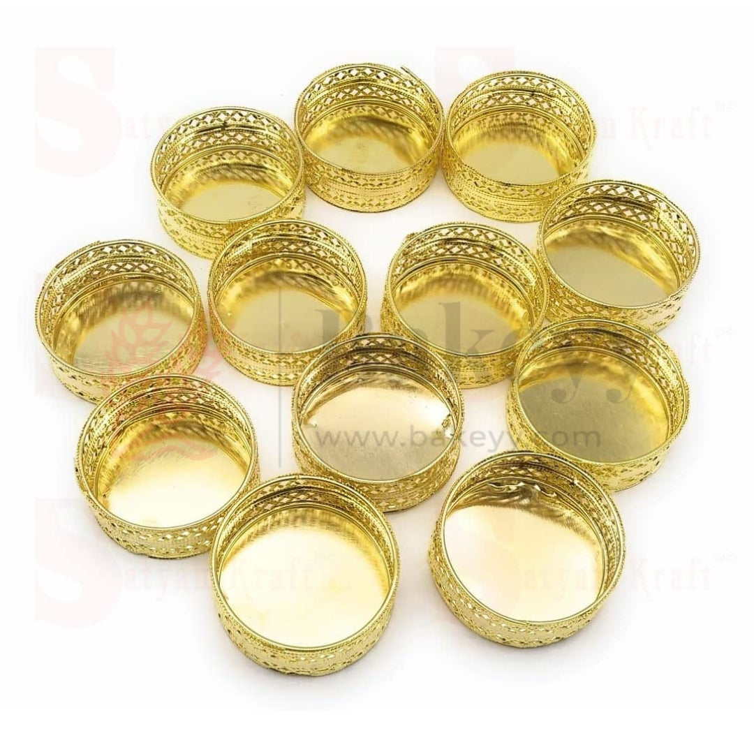 Tea Light Candle Holder| Decorative Diya Stand| Katori Candle Holder| Pack of 12