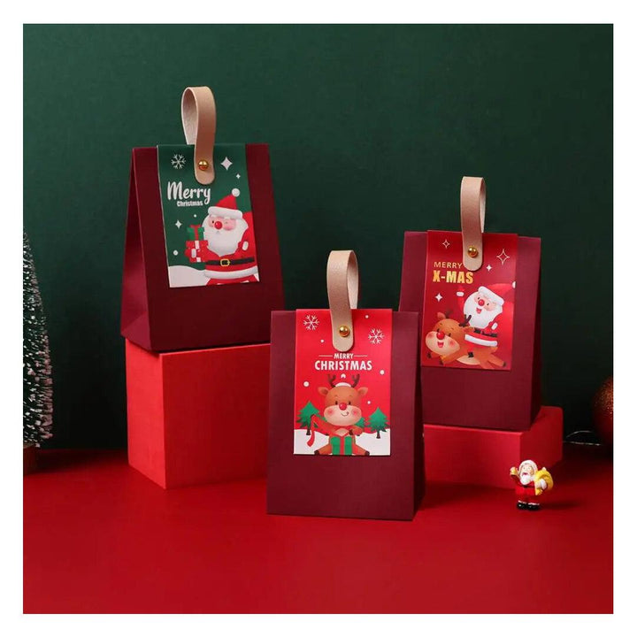 Christmas Gift Boxes Santa Claus Candy Dragee Box Merry Christmas Packaging New Year | Pack of 10 - Bakeyy.com - India - Christmas Gift Boxes Santa Claus Candy Dragee Box Merry Christmas Packaging New Year | Pack of 10 - Default Title