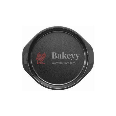 Non-Stick Round Cake Pan || Premium Baking Tin with Easy Grip Handles || - Bakeyy.com - India - Non-Stick Round Cake Pan || Premium Baking Tin with Easy Grip Handles || - Default Title