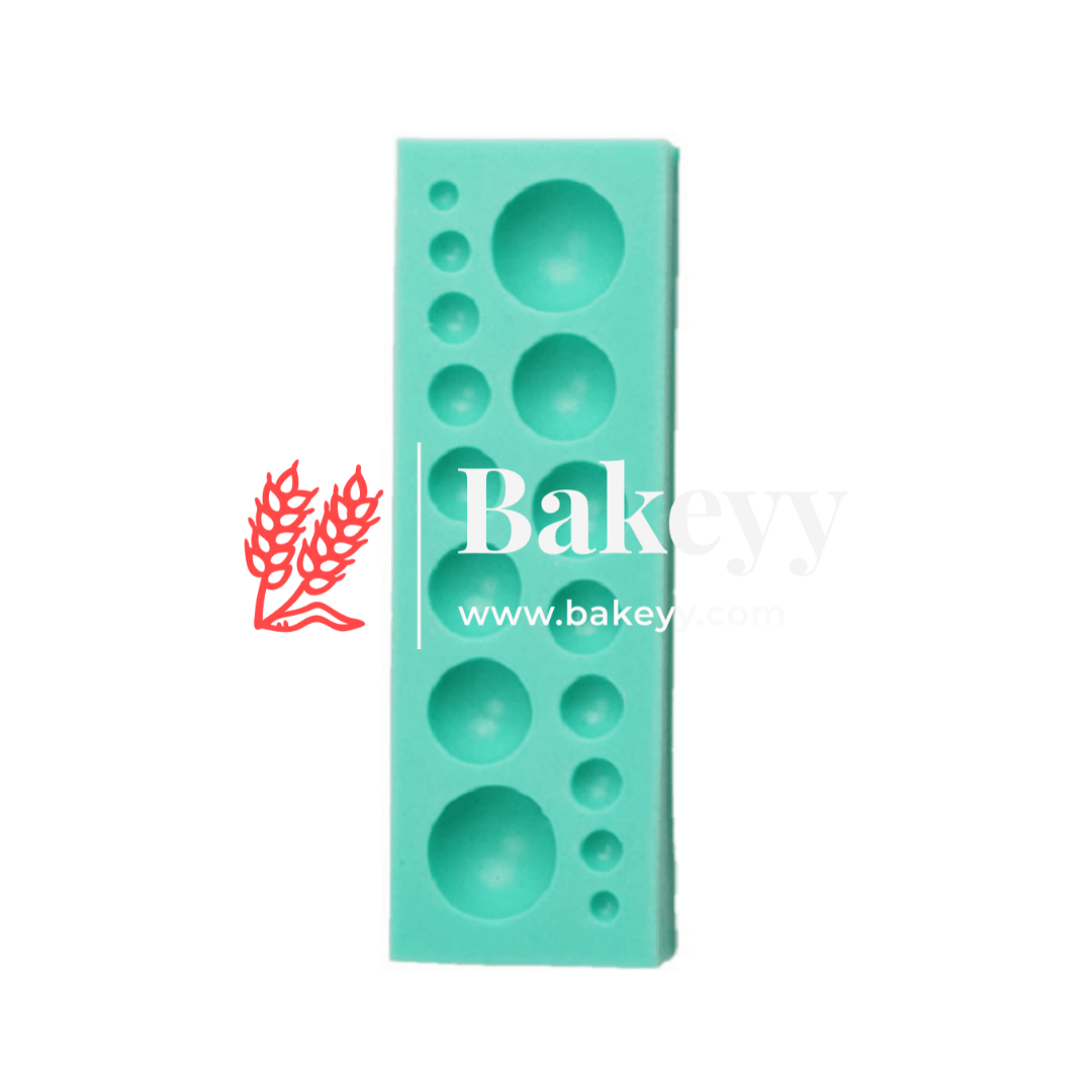 Dot shape Fondant and gum paste Mould - Bakeyy.com - India - Dot shape Fondant and gum paste Mould - Default Title