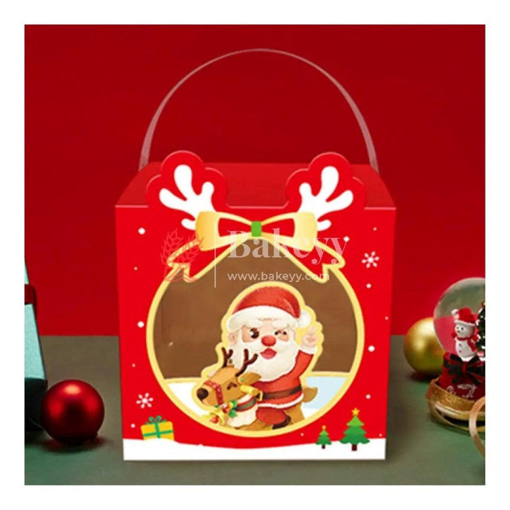 Christmas Goodies Box, Merry Christmas Paper Bowknot Gift Boxes, Chocolate Present Box, Cookie Packaging Box | Red | Pack of 10 - Bakeyy.com - India - Christmas Goodies Box, Merry Christmas Paper Bowknot Gift Boxes, Chocolate Present Box, Cookie Packaging Box | Red | Pack of 10 - Default Title