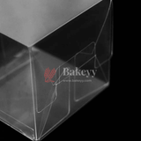 PVC Transparent Foldable Plastic Gift Boxes || Pack of 10 || Perfect for Gifts, Party Favors, and Event Displays|| - Bakeyy.com - India - PVC Transparent Foldable Plastic Gift Boxes || Pack of 10 || Perfect for Gifts, Party Favors, and Event Displays|| - Small