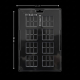 Mould 478 | Mini Chocolate Bar Mould | Baking Accessories | Party Favor Mould | Pack of 1