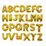 Metallic Gold Alphabet Foil Balloon | Party Decoration | 1 Piece - Bakeyy.com - India - Metallic Gold Alphabet Foil Balloon | Party Decoration | 1 Piece - A 30.00