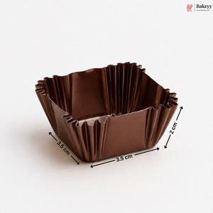 Dessert Liners | Gold & Brown | Pack of 500