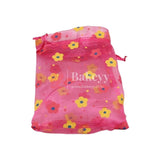 10x14 CM | Floral Designs Organza Potli Bags | Pack of 100 | Pink Color | Candy Bag - Bakeyy.com - India - 10x14 CM | Floral Designs Organza Potli Bags | Pack of 100 | Pink Color | Candy Bag - Default Title