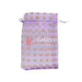 10x14 CM | Organza Potli Bags | Pack of 100 | Violet Color | Candy Bag - Bakeyy.com - India - 10x14 CM | Organza Potli Bags | Pack of 100 | Violet Color | Candy Bag - Default Title