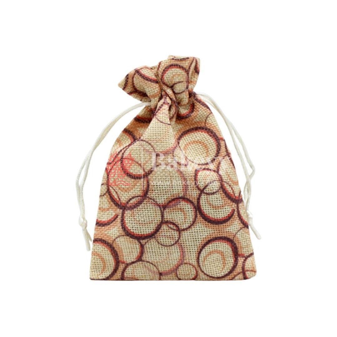10x14 CM | Orginal Printed | Printed Potli Jute Bag | Gift Return Gifts Bags | Drawstring Bags | Pack Of 10 - Bakeyy.com - India - 10x14 CM | Orginal Printed | Printed Potli Jute Bag | Gift Return Gifts Bags | Drawstring Bags | Pack Of 10 - Default Title