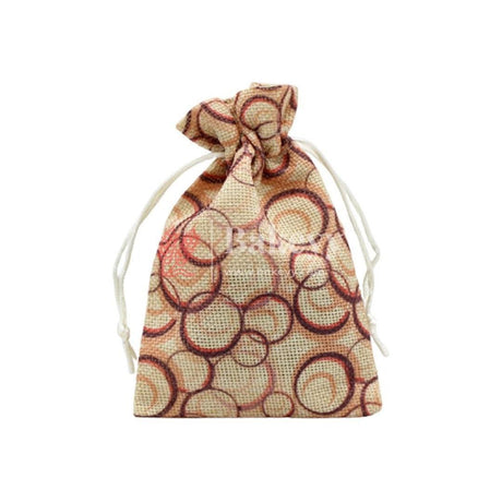 10x14 CM | Orginal Printed | Printed Potli Jute Bag | Gift Return Gifts Bags | Drawstring Bags | Pack Of 10 - Bakeyy.com - India - 10x14 CM | Orginal Printed | Printed Potli Jute Bag | Gift Return Gifts Bags | Drawstring Bags | Pack Of 10 - Default Title