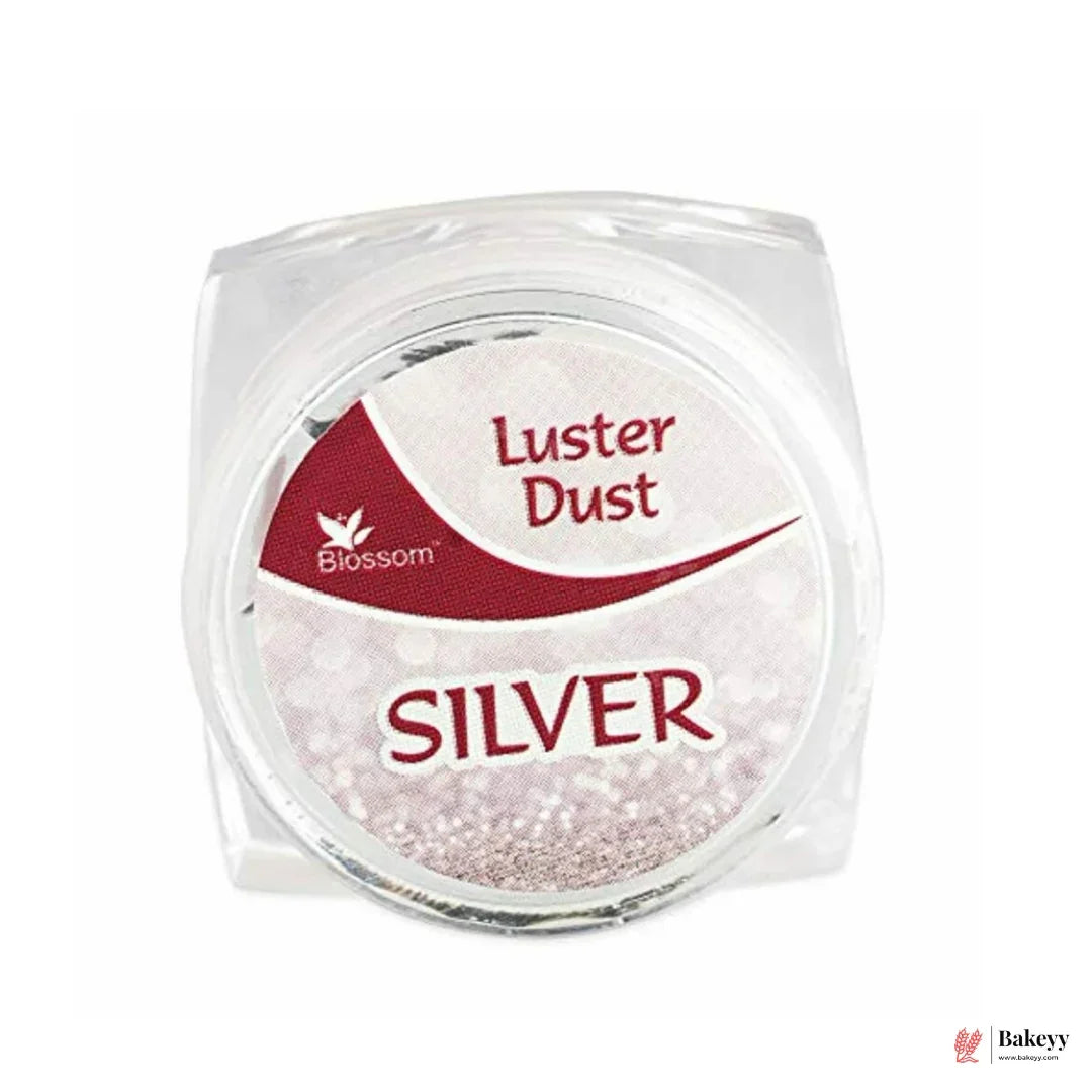 Blossom Silver Luster Dust| 4 gram