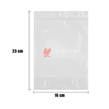 500 gm | Zip Lock Pouch | Clear Stand-up Pouch | 16x23 CM | Standing Pouch | 110 GSM | - Bakeyy.com - India - 500 gm | Zip Lock Pouch | Clear Stand-up Pouch | 16x23 CM | Standing Pouch | 110 GSM | - Pack Of 50 / 16x23 cm / 500 gm