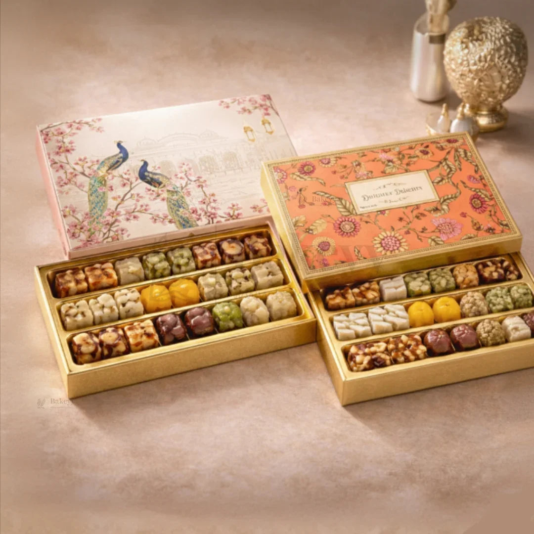 500g_Sweet_Chocolate_Hamper_Box_with_Gold_Tray_Pack_of_1_4 - Bakeyy.com