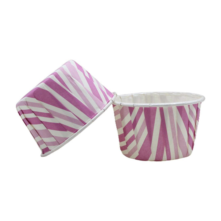 5039 Lavander Colour Designed Muffin Cup | Curl Edge | Cupcake Liner | Large | Pack of 100 - Bakeyy.com